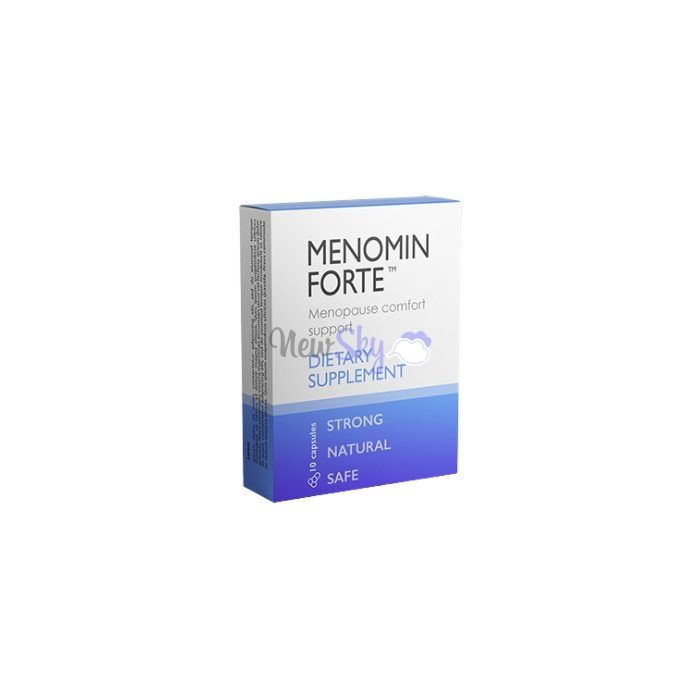 Menomin Forte - cápsulas para aliviar os sintomas da menopausa