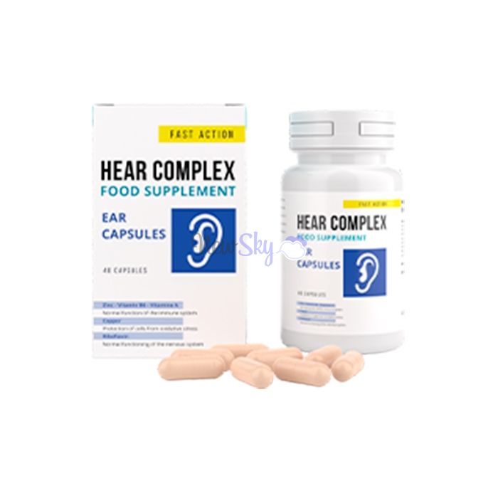 Hear Complex - complex pentru refacerea auzului cu actiune antiinflamatoare