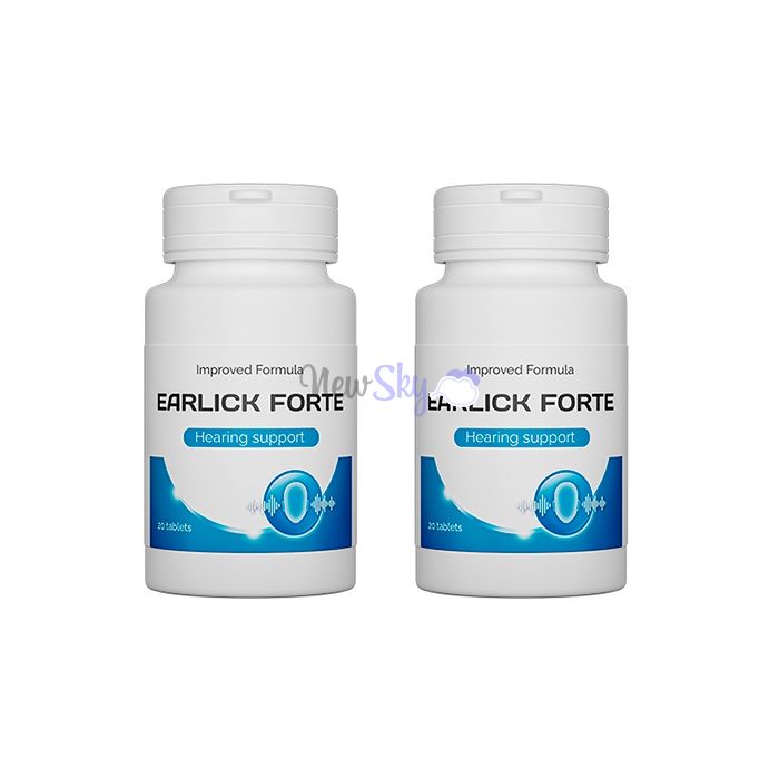 Earlick Forte - hearing loss pills