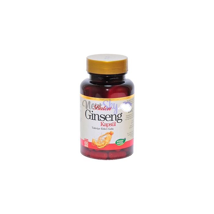 Ginseng - ginseng capsules for potency