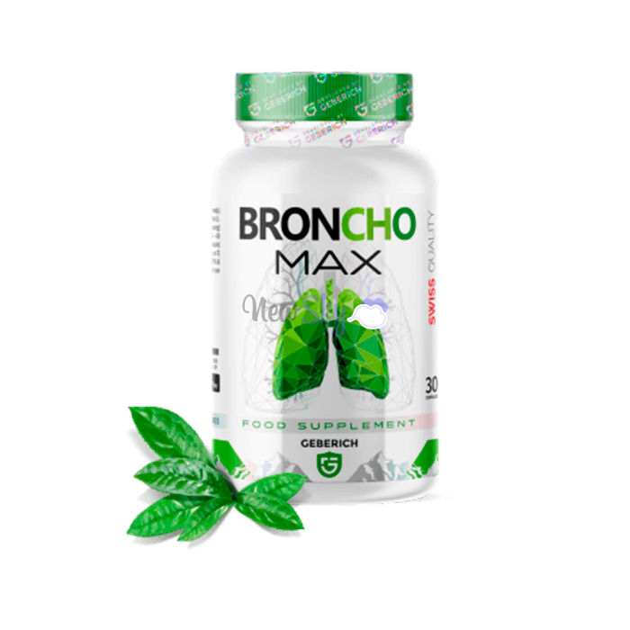 BronchoMax - capsules that help thin thick bronchial secretions