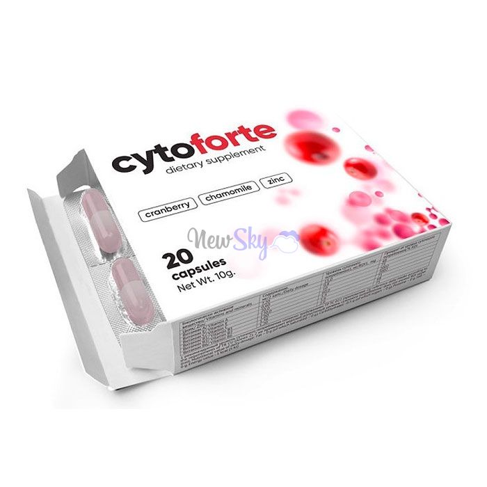 Cytoforte - remedio para la cistitis